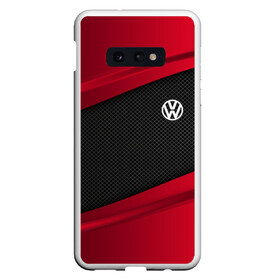 Чехол для Samsung S10E с принтом VOLKSWAGEN SPORT в Кировске, Силикон | Область печати: задняя сторона чехла, без боковых панелей | auto | car | carbon | volkswagen | автомобиль | машина