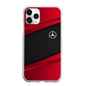 Чехол для iPhone 11 Pro Max матовый с принтом MERCEDES BENZ SPORT в Кировске, Силикон |  | Тематика изображения на принте: auto | car | carbon | mercedes | mercedes benz | автомобиль | машина | мерседес