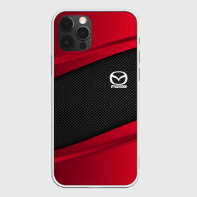 Чехол для iPhone 12 Pro Max с принтом MAZDA SPORT в Кировске, Силикон |  | auto | car | carbon | mazda | автомобиль | мазда | машина