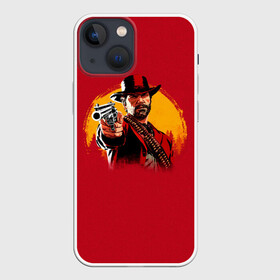Чехол для iPhone 13 mini с принтом Red Dead Redemption 2 в Кировске,  |  | rdr | rockstar | рокстар
