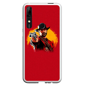 Чехол для Honor P Smart Z с принтом Red Dead Redemption 2 в Кировске, Силикон | Область печати: задняя сторона чехла, без боковых панелей | rdr | rockstar | рокстар