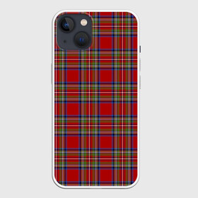 Чехол для iPhone 13 с принтом Королевский Стюарт Тартан в Кировске,  |  | англия | килт | королева | королевский | лондон | стюарт | тартан | ткань | узор | шотландия | шотландка
