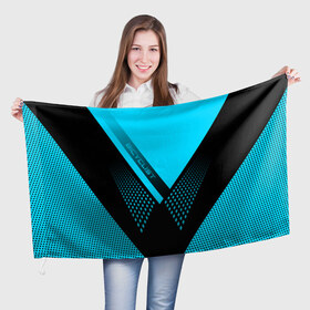 Флаг 3D с принтом Bicyclist в Кировске, 100% полиэстер | плотность ткани — 95 г/м2, размер — 67 х 109 см. Принт наносится с одной стороны | bicyclist | sport | велосипедист | велоспорт