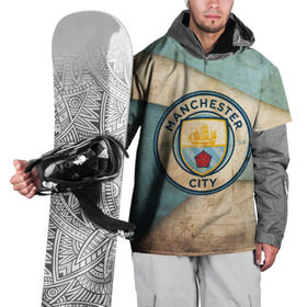 Накидка на куртку 3D с принтом Манчестер сити олд в Кировске, 100% полиэстер |  | manchester | manchester city | манчестер | манчестер сити | футбол