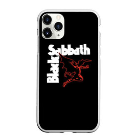 Чехол для iPhone 11 Pro матовый с принтом BLACK SABBATH в Кировске, Силикон |  | black sabbath | билл уорд | блэк саббат | британская рок группа | гизер батлер | группа | музыка | оззи осборн | рок | тони айомми | хеви метал