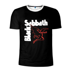 Мужская футболка 3D спортивная с принтом BLACK SABBATH в Кировске, 100% полиэстер с улучшенными характеристиками | приталенный силуэт, круглая горловина, широкие плечи, сужается к линии бедра | Тематика изображения на принте: black sabbath | билл уорд | блэк саббат | британская рок группа | гизер батлер | группа | музыка | оззи осборн | рок | тони айомми | хеви метал