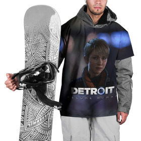 Накидка на куртку 3D с принтом Detroit: Become Human - Kara в Кировске, 100% полиэстер |  | connor | cyberlife | deviant | ps4 | rk800 |  detroit: become human | детроит | детроит: стать человеком | игры | коннор | пиратs | эксклюзив