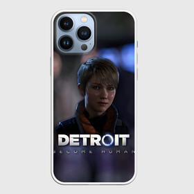 Чехол для iPhone 13 Pro Max с принтом Detroit: Become Human   Kara в Кировске,  |  | connor | cyberlife | deviant | ps4 | rk800 |  detroit: become human | детроит | детроит: стать человеком | игры | коннор | пиратs | эксклюзив