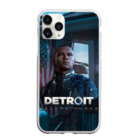 Чехол для iPhone 11 Pro Max матовый с принтом Detroit Become Human - Markus в Кировске, Силикон |  | connor | cyberlife | deviant | ps4 | rk800 |  detroit: become human | детроит | детроит: стать человеком | игры | коннор | пиратs | эксклюзив