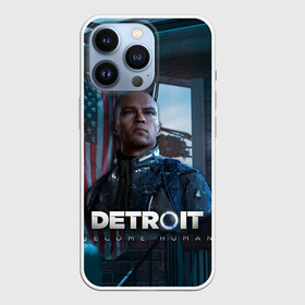 Чехол для iPhone 13 Pro с принтом Detroit: Become Human   Markus в Кировске,  |  | connor | cyberlife | deviant | ps4 | rk800 |  detroit: become human | детроит | детроит: стать человеком | игры | коннор | пиратs | эксклюзив
