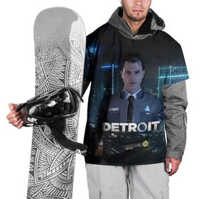 Накидка на куртку 3D с принтом Detroit: Become Human - Connor в Кировске, 100% полиэстер |  | 