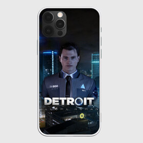 Чехол для iPhone 12 Pro Max с принтом Detroit Become Human - Connor в Кировске, Силикон |  | Тематика изображения на принте: 