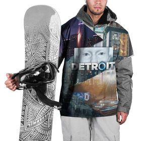Накидка на куртку 3D с принтом Detroit: Become Human в Кировске, 100% полиэстер |  | Тематика изображения на принте: connor | cyberlife | deviant | ps4 | rk800 |  detroit: become human | детроит | детроит: стать человеком | игры | коннор | пиратs | эксклюзив