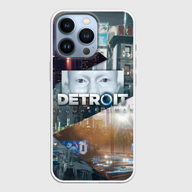 Чехол для iPhone 13 Pro с принтом Detroit: Become Human в Кировске,  |  | connor | cyberlife | deviant | ps4 | rk800 |  detroit: become human | детроит | детроит: стать человеком | игры | коннор | пиратs | эксклюзив