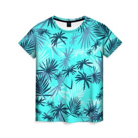 Женская футболка 3D с принтом GTA San Andreas Tommy Vercetti в Кировске, 100% полиэфир ( синтетическое хлопкоподобное полотно) | прямой крой, круглый вырез горловины, длина до линии бедер | 80 е | gta | vice city |   лето | вай сити | вайс сити | гта | майами | неон | пальмы | пляжная | рубашка | томми версетти | тони монтана