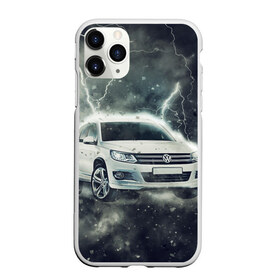Чехол для iPhone 11 Pro матовый с принтом Volkswagen Tiguan в Кировске, Силикон |  | Тематика изображения на принте: tiguan | volkswagen