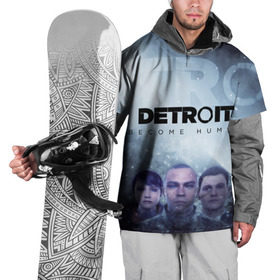 Накидка на куртку 3D с принтом Detroit become human в Кировске, 100% полиэстер |  | Тематика изображения на принте: dbh | detroit | gamer