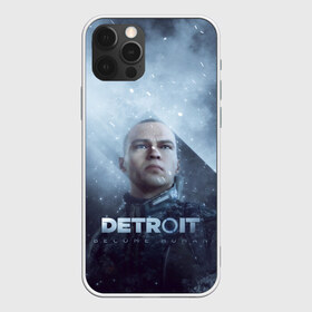 Чехол для iPhone 12 Pro Max с принтом Detroit become human в Кировске, Силикон |  | dbh | detroit | gamer