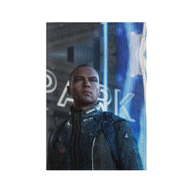 Обложка для паспорта матовая кожа с принтом Markus. Detroit: Become Human в Кировске, натуральная матовая кожа | размер 19,3 х 13,7 см; прозрачные пластиковые крепления | 2038 | android | connor | dbh | detroit | future | gamer | human | kara | markus | андроид | будущее | детройт | детройтстатьчеловеком | игра | кара | конор | маркус | человек