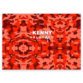 Поздравительная открытка с принтом Kenny в Кировске, 100% бумага | плотность бумаги 280 г/м2, матовая, на обратной стороне линовка и место для марки
 | Тематика изображения на принте: назар вотяков | обладает | русский рэп
