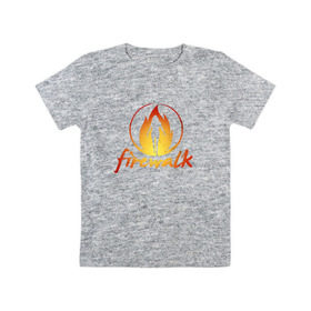 Детская футболка хлопок с принтом Life is Strange Firewalk Fire в Кировске, 100% хлопок | круглый вырез горловины, полуприлегающий силуэт, длина до линии бедер | Тематика изображения на принте: fire | firewalk | life is strange | lis