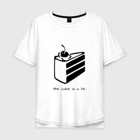 Мужская футболка хлопок Oversize с принтом Half - Life 2 в Кировске, 100% хлопок | свободный крой, круглый ворот, “спинка” длиннее передней части | half   life 2 | valve corporation | халф лайфе | халфа