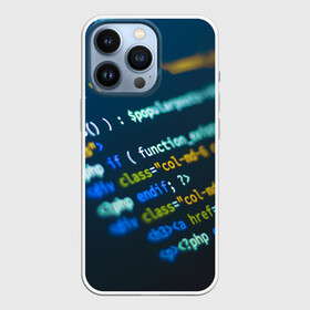 Чехол для iPhone 13 Pro с принтом Programming collection в Кировске,  |  | Тематика изображения на принте: c++ | html | php | код | компьютеры | программист | технологии | хакер | цифры