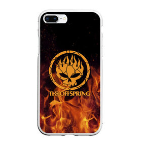 Чехол для iPhone 7Plus/8 Plus матовый с принтом The Offspring в Кировске, Силикон | Область печати: задняя сторона чехла, без боковых панелей | offspring | офспринг | оффспринг | рок