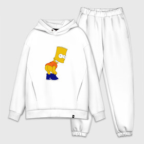 Мужской костюм хлопок OVERSIZE с принтом Барт в Кировске,  |  | bart | family | homer | lisa | school | simpsons | springfield | анимация | барт | гомер | желтый | комедия | лентяй | лиза | мардж | мульт | мультфильм | мэгги | отец | пончик | ребенок | родители | семья | сериал | симпсоны | смех