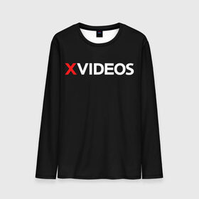 Мужской лонгслив 3D с принтом Xvideos в Кировске, 100% полиэстер | длинные рукава, круглый вырез горловины, полуприлегающий силуэт | xvideos