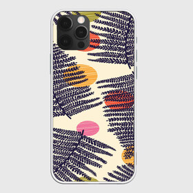 Чехол для iPhone 12 Pro Max с принтом Тропики паттерн в Кировске, Силикон |  | fashion | leaf | листья | мода | море | отдых | природа | тропики