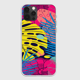 Чехол для iPhone 12 Pro Max с принтом Тропики fashion в Кировске, Силикон |  | fashion | leaf | листья | мода | море | отдых | природа | тропики
