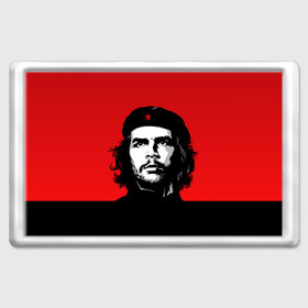 Магнит 45*70 с принтом Che Guevara в Кировске, Пластик | Размер: 78*52 мм; Размер печати: 70*45 | 