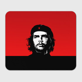 Коврик прямоугольный с принтом Che Guevara в Кировске, натуральный каучук | размер 230 х 185 мм; запечатка лицевой стороны | 