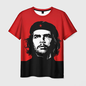 Мужская футболка 3D с принтом Che Guevara в Кировске, 100% полиэфир | прямой крой, круглый вырез горловины, длина до линии бедер | 