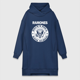 Платье-худи хлопок с принтом Ramones в Кировске,  |  | группа | панк | рамон | рамонес | рамоунз | рамоунс | рок | хард