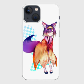 Чехол для iPhone 13 mini с принтом Аниме пиксели в Кировске,  |  | anime | manga | no game no life | аниме | без игры жизни нет | манга