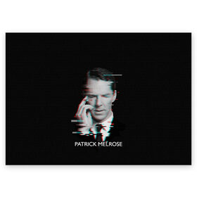 Поздравительная открытка с принтом Patrick Melrose в Кировске, 100% бумага | плотность бумаги 280 г/м2, матовая, на обратной стороне линовка и место для марки
 | benedict cumberbatch | patrick melrose | бенедикт камбербэтч | патрик мелроуз