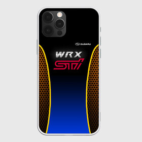Чехол для iPhone 12 Pro Max с принтом Subaru WRX STI в Кировске, Силикон |  | Тематика изображения на принте: impreza | pro | sport | sti | subaru | wrx | врикс | врх | импреза | логотип | сетка | соты | субарик | субару