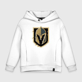 Детское худи Oversize хлопок с принтом Vegas Golden Knights в Кировске, френч-терри — 70% хлопок, 30% полиэстер. Мягкий теплый начес внутри —100% хлопок | боковые карманы, эластичные манжеты и нижняя кромка, капюшон на магнитной кнопке | Тематика изображения на принте: nhl | stanley cup | vegas golden knights | vegas knights | вегас голден найтс | вегас найтс | кубок стенли | кубок стэнли | нхл | хоккей | хоккейный клуб