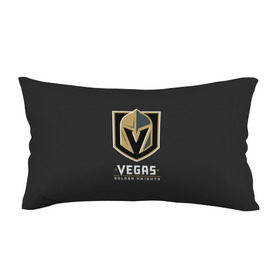 Подушка 3D антистресс с принтом Vegas Golden Knights в Кировске, наволочка — 100% полиэстер, наполнитель — вспененный полистирол | состоит из подушки и наволочки на молнии | 