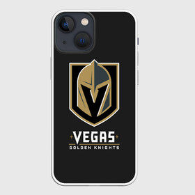Чехол для iPhone 13 mini с принтом Vegas Golden Knights в Кировске,  |  | Тематика изображения на принте: 