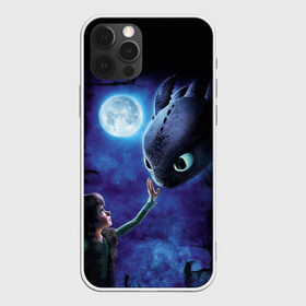 Чехол для iPhone 12 Pro Max с принтом как приручить дракона в Кировске, Силикон |  | how to train your dragon | беззубик | викинги | дракон | как приручить дракона | ночная фурия