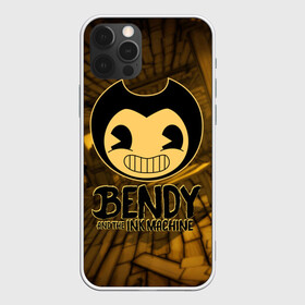 Чехол для iPhone 12 Pro с принтом Bendy and the ink machine (33) в Кировске, силикон | область печати: задняя сторона чехла, без боковых панелей | Тематика изображения на принте: bendy | bendy and the ink machine | бенди | бенди и чернильная машина