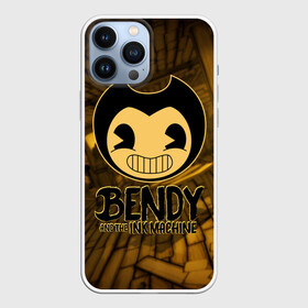 Чехол для iPhone 13 Pro Max с принтом Bendy and the ink machine (33) в Кировске,  |  | bendy | bendy and the ink machine | бенди | бенди и чернильная машина