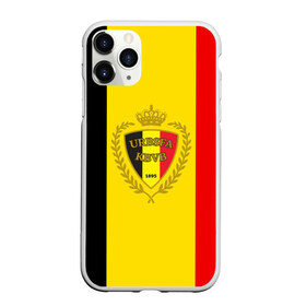 Чехол для iPhone 11 Pro матовый с принтом Сборная Бельгии флаг в Кировске, Силикон |  | бельгия | европы | мира | чемпионат | чм