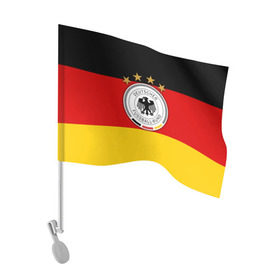 Флаг для автомобиля с принтом Сборная Германии флаг в Кировске, 100% полиэстер | Размер: 30*21 см | германия | европы | мира | чемпионат | чм