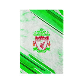 Обложка для паспорта матовая кожа с принтом Liverpool 2018 в Кировске, натуральная матовая кожа | размер 19,3 х 13,7 см; прозрачные пластиковые крепления | Тематика изображения на принте: football | soccer | ливерпуль
