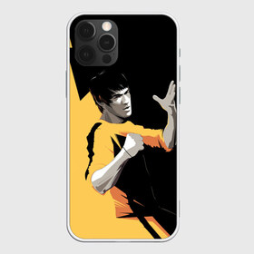 Чехол для iPhone 12 Pro Max с принтом Bruce Lee в Кировске, Силикон |  | Тематика изображения на принте: bruce lee | актер | боец | воин | звезда | карате