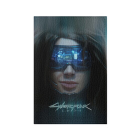 Обложка для паспорта матовая кожа с принтом Cyberpunk 2077 в Кировске, натуральная матовая кожа | размер 19,3 х 13,7 см; прозрачные пластиковые крепления | cd projekt red | cyber | cyberpunk | cyberpunk 2077 | e3 | ps4 | rpg | v | xbox | будущее | девушка | игра | кибер | киберпанк | киберпанк 2077 | маска | от создателей ведьмака | очки | рпг